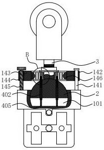 A consumable fixing device for 3D printing equipment