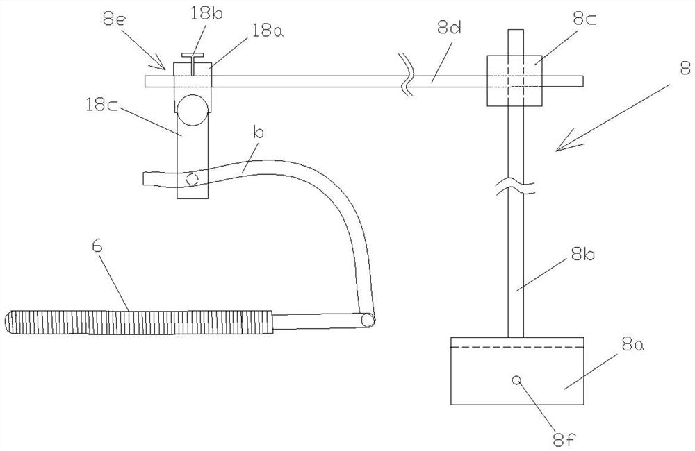 Device for exposing upper abdomen in laparoscopic surgery