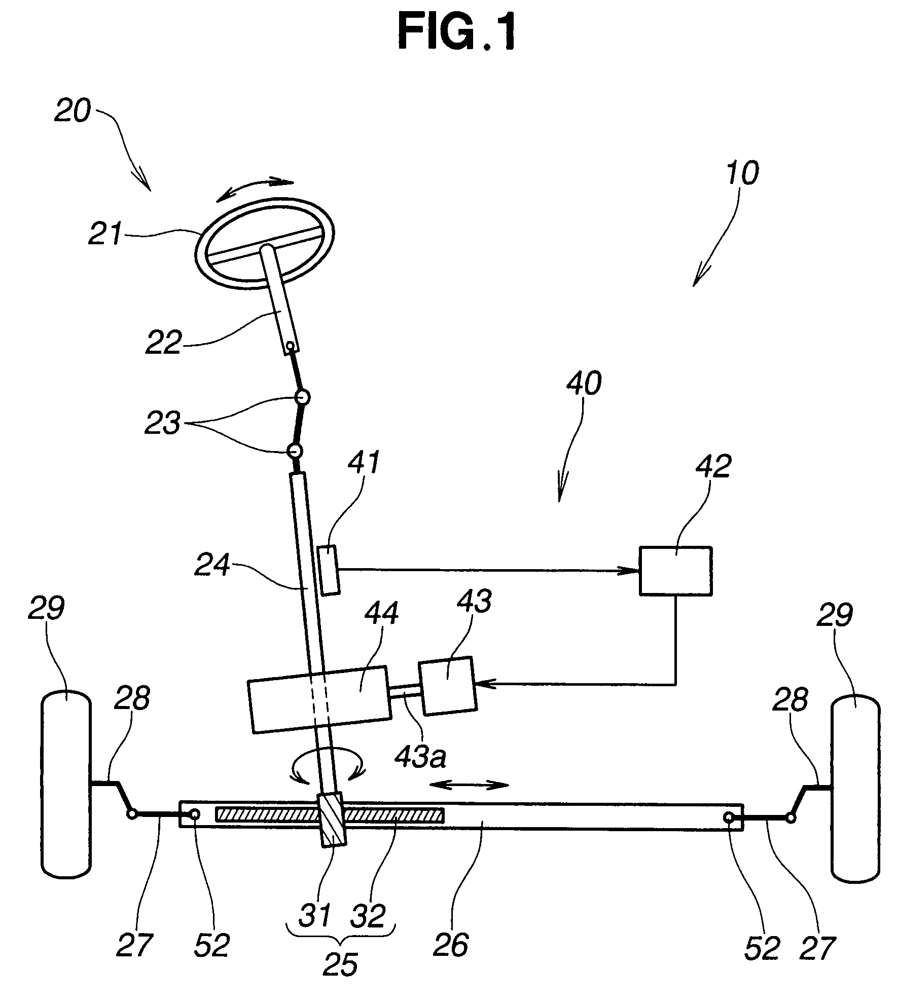Electric power steering apparatus equipped with worm gear mechanism
