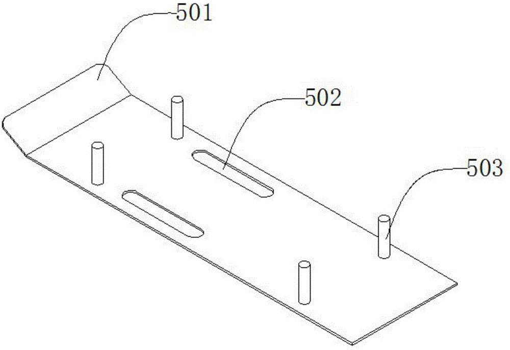 Automatic handle feeding device of handle installing machine