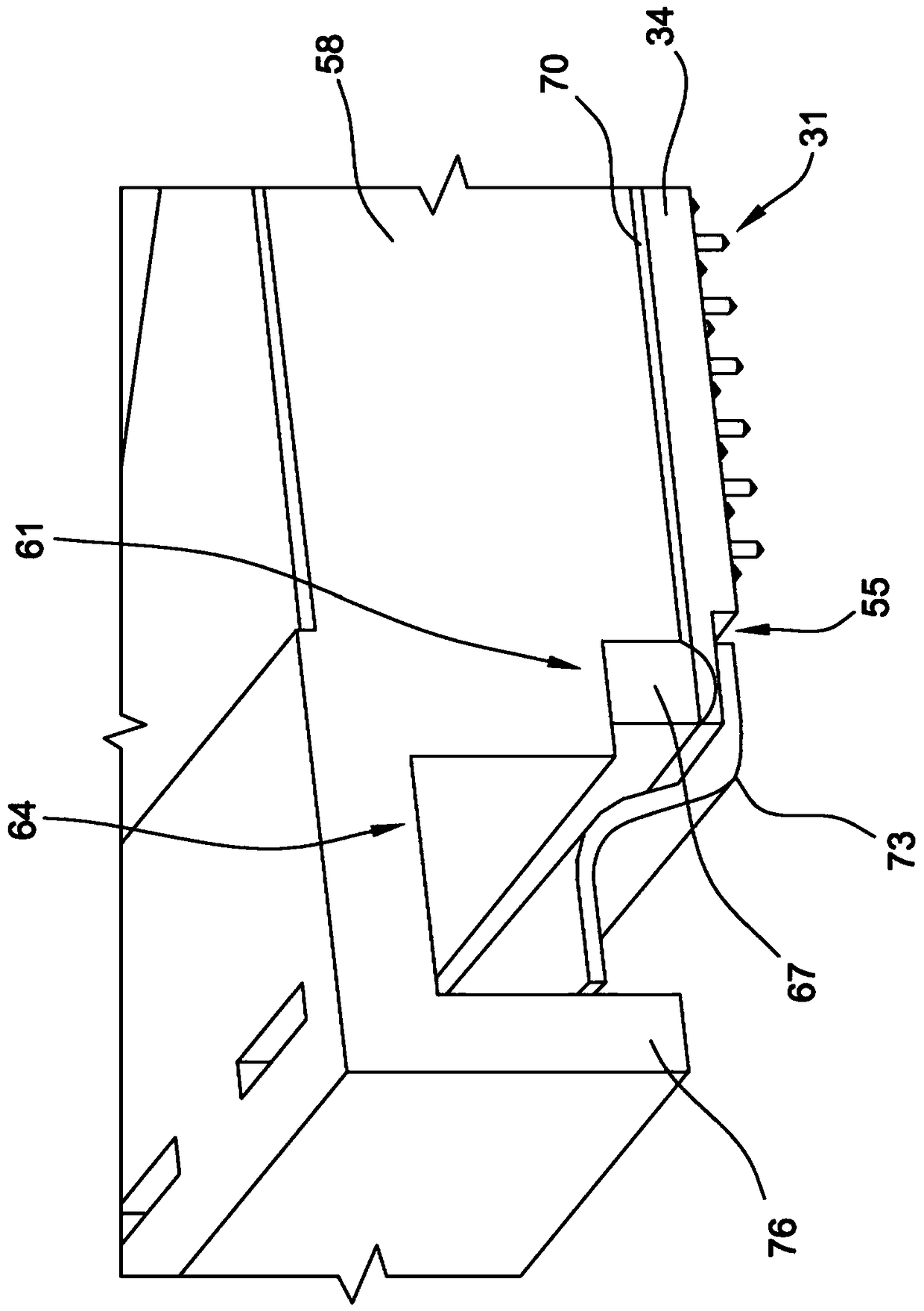 Microneedle array assembly, drug delivery device and method for administering liquid across a broad area at low pressure