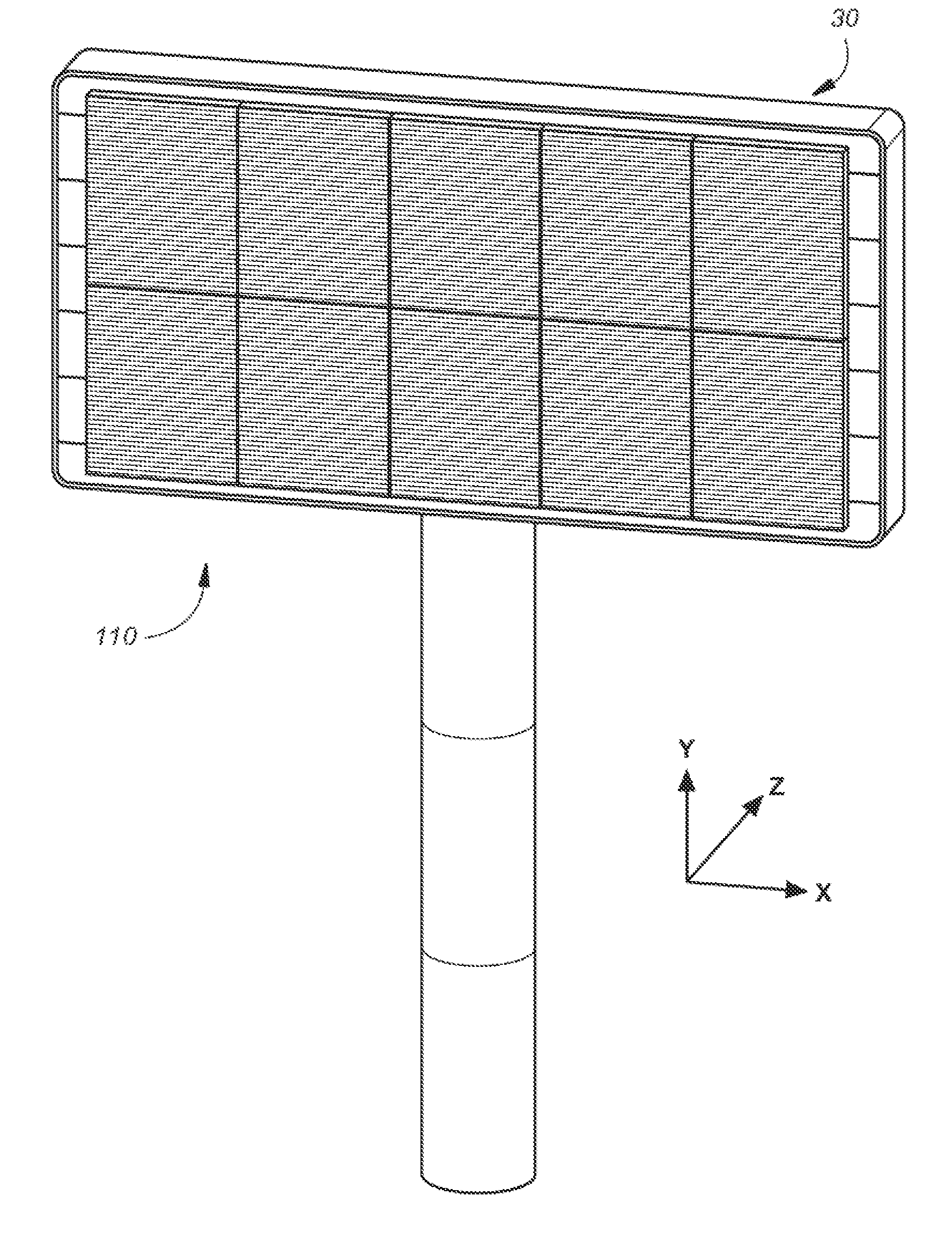 Sign construction with sectional sign assemblies and installation kit and method of using same