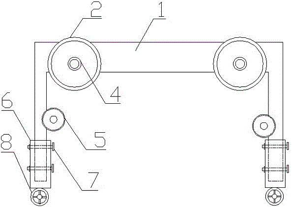 Electric wire winding device