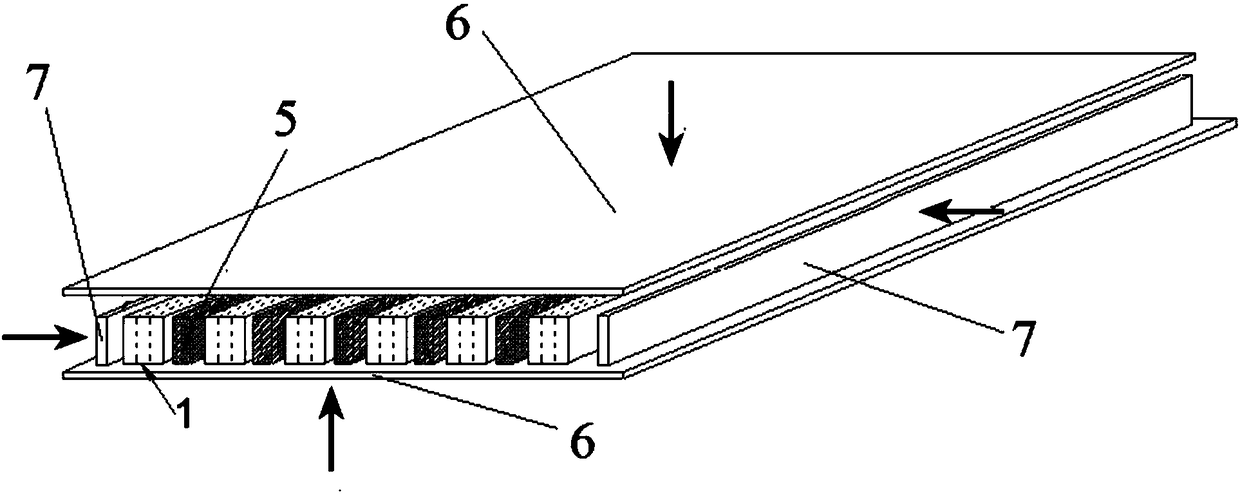 Wood composite floor base material and hot pressing device and manufacturing method thereof