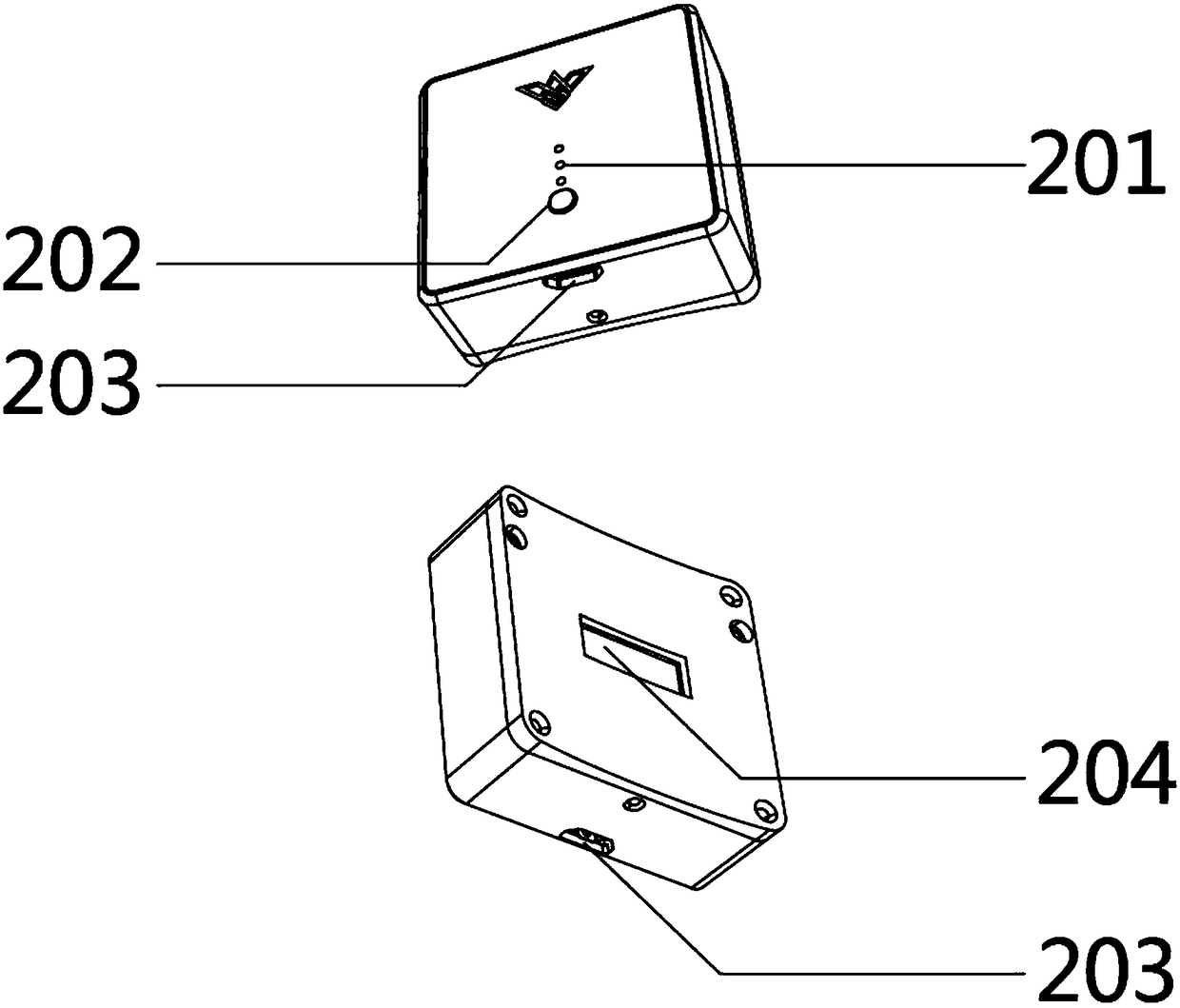 Head action and posture capturing device and method and virtual reality interacting system