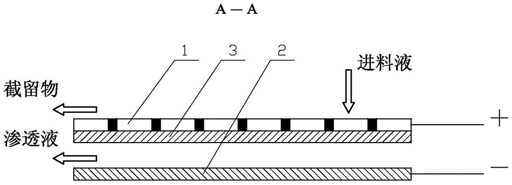 An ion-conductive polymer-based separation membrane element and its membrane separation module