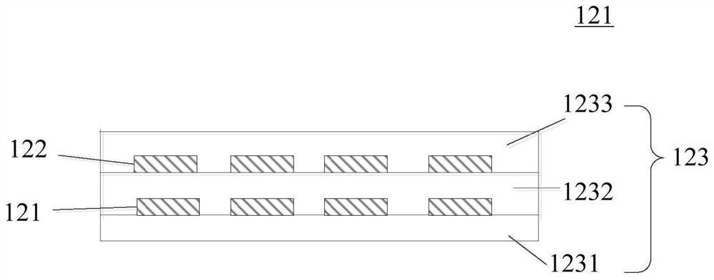 Sound production device and display system