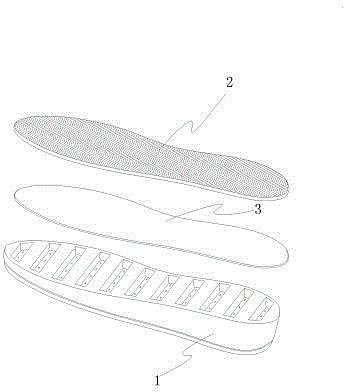 Shock absorption and ventilation shoe sole