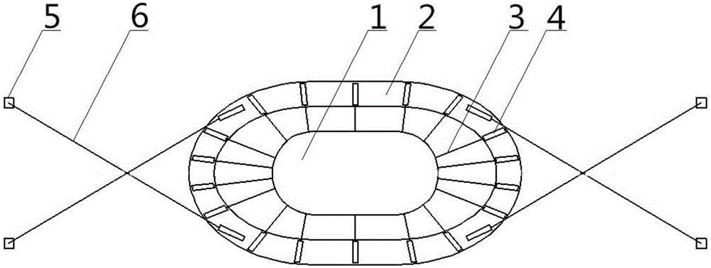 Floating two-stage buffer anti-collision system