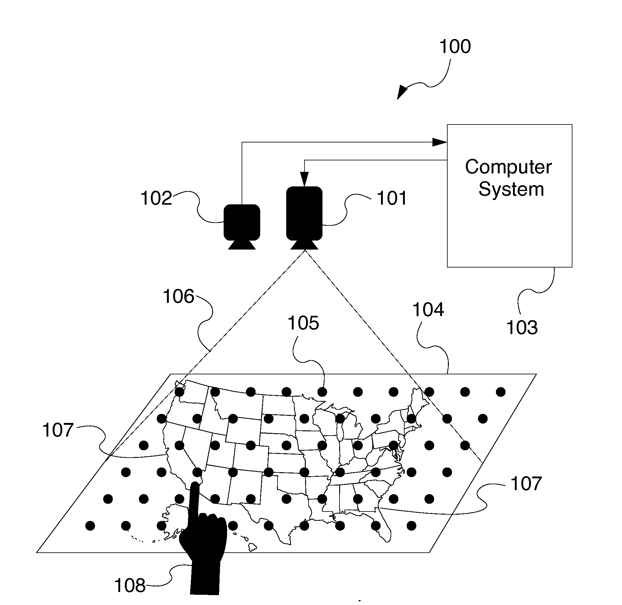 Systems and methods for enabling gesture control based on detection of occlusion patterns