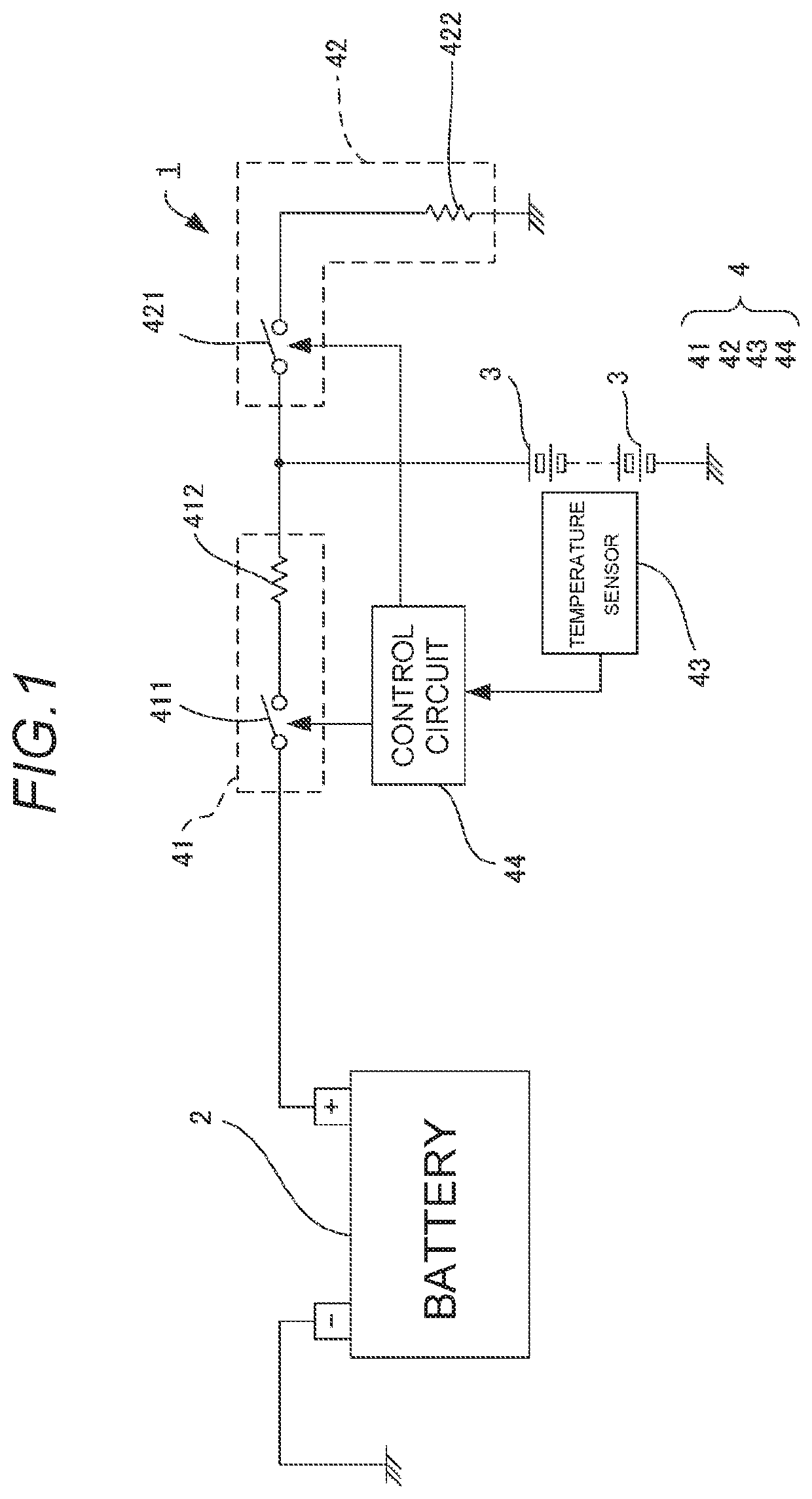 Charging and discharging control device