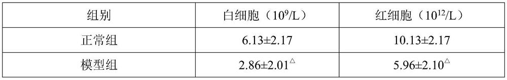 Black fungus composition with effects of tonifying qi, nourishing blood and resisting radiation as well as preparation method and application thereof