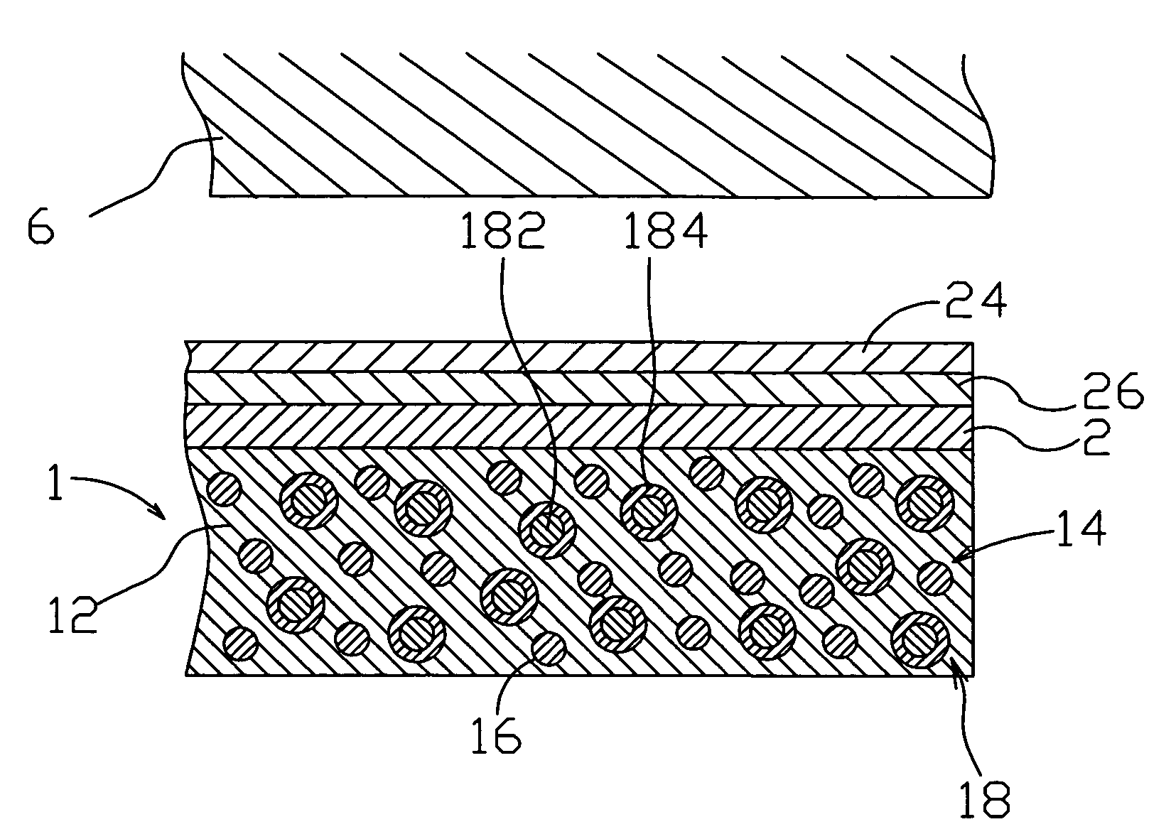 Electromagnetic wave absorptive film and its fabrication