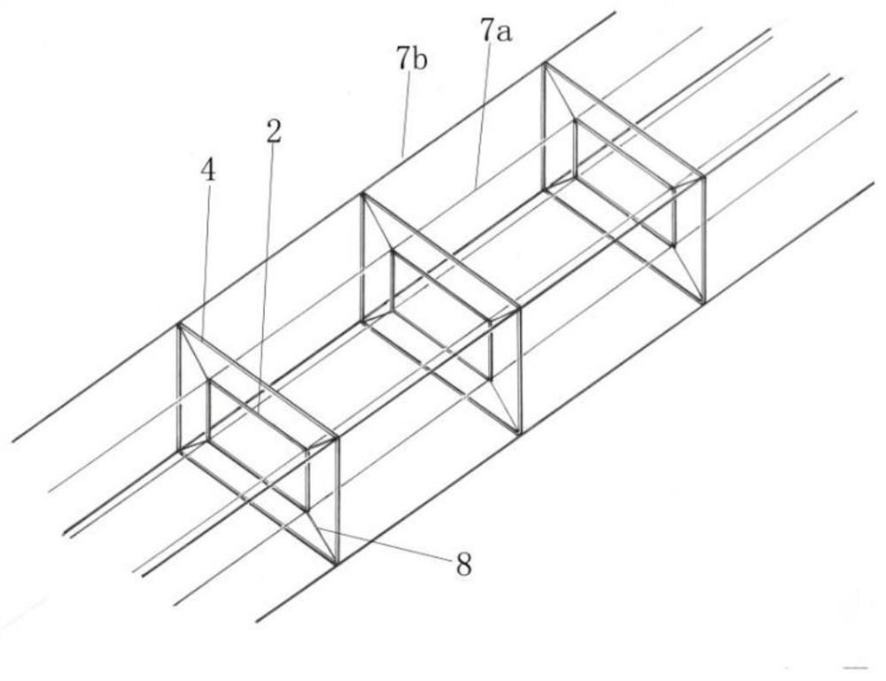 Device and method for selective fishing test of ground cage fishing gear