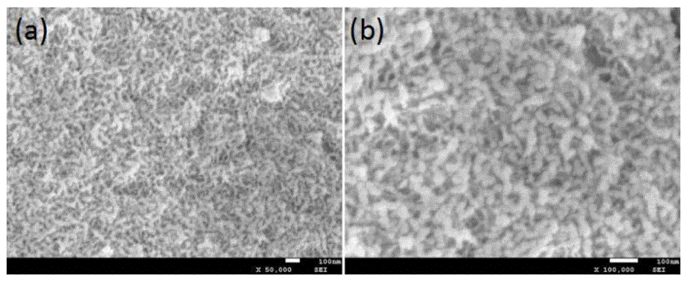 Preparation method of porous nanometer trinickel disulfide film electrode
