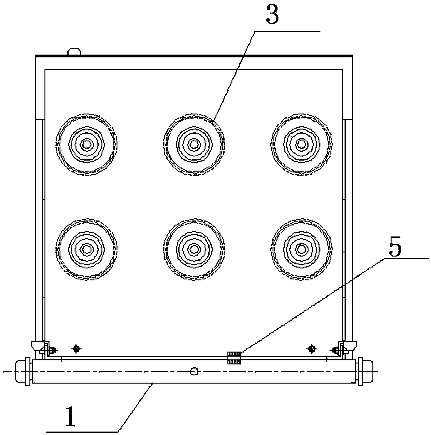 Nuclear phase device and electroscope used in cooperation with nuclear phase device