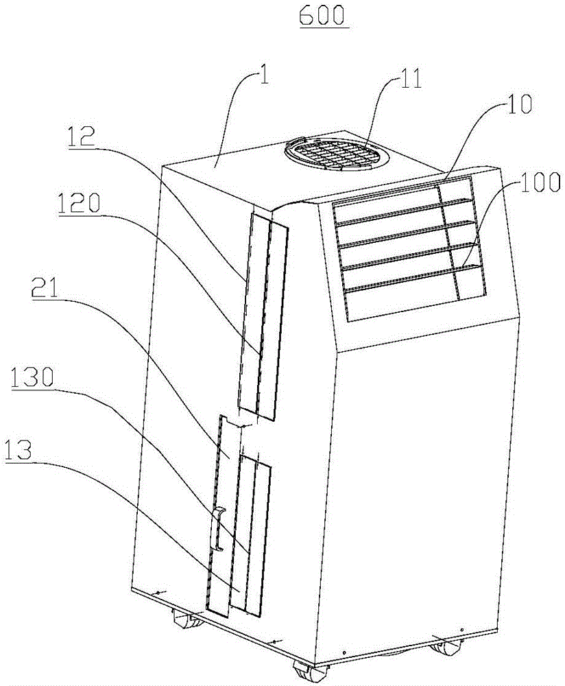 Machine integrating dehumidification and air-conditioning