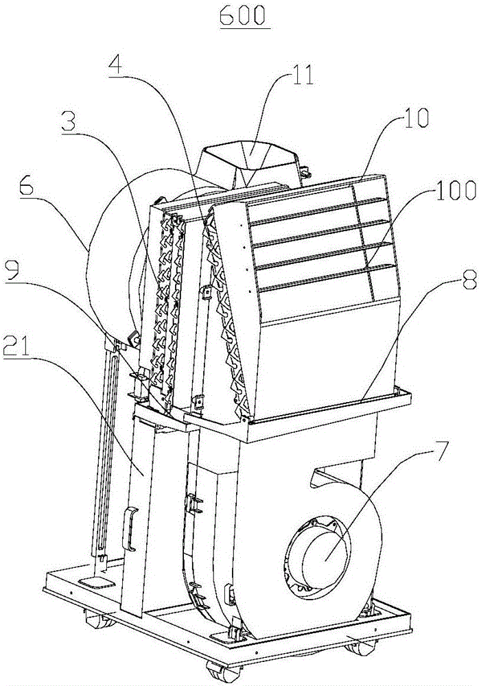 Machine integrating dehumidification and air-conditioning