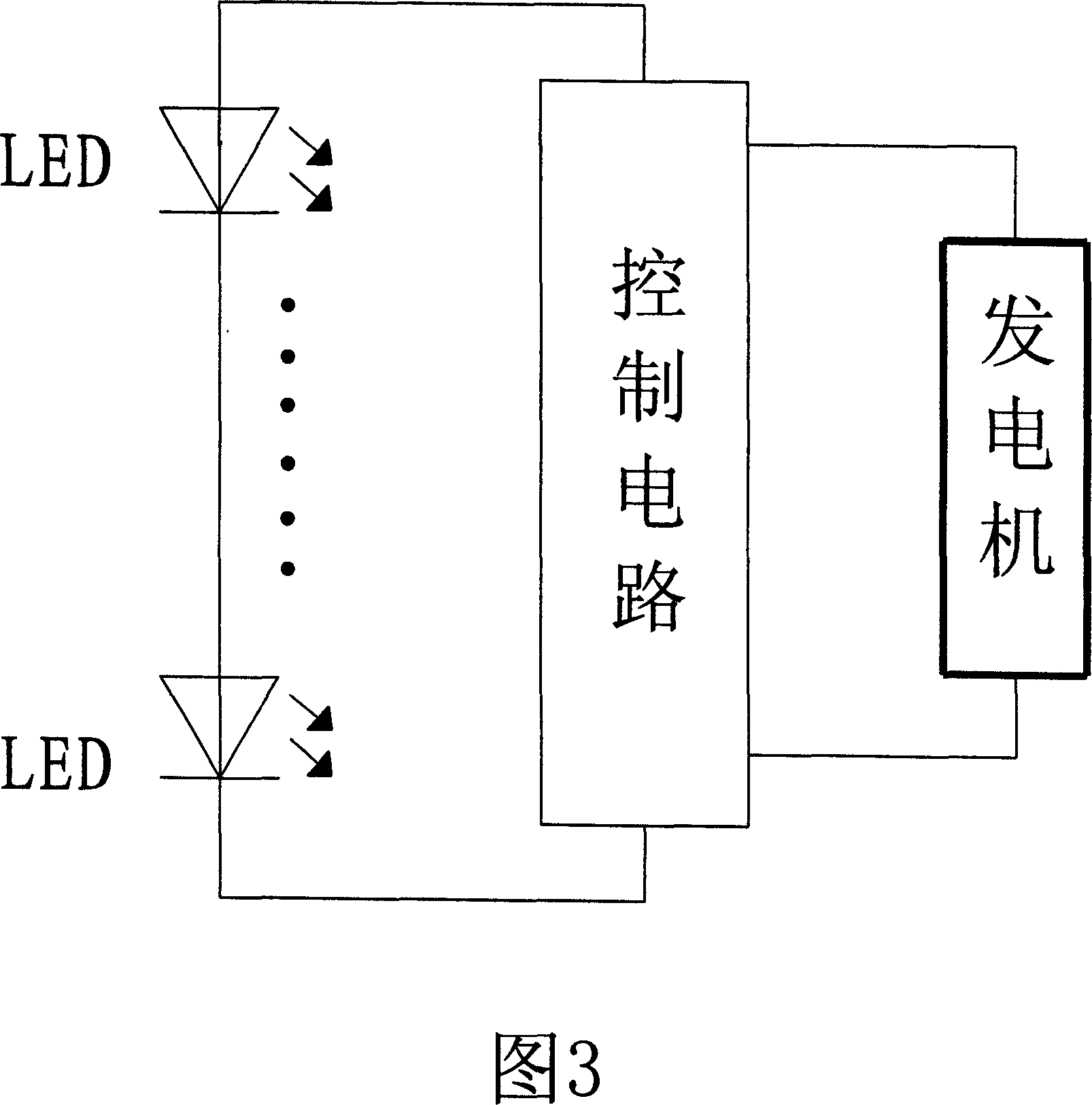 Nozzle for water flow electricity generation to drive LED