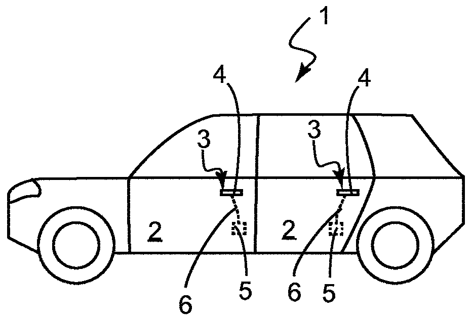 Door handle assembly for a motor vehicle