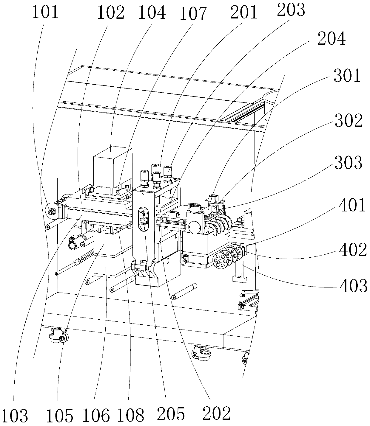 High-speed plate type bubble cap machine