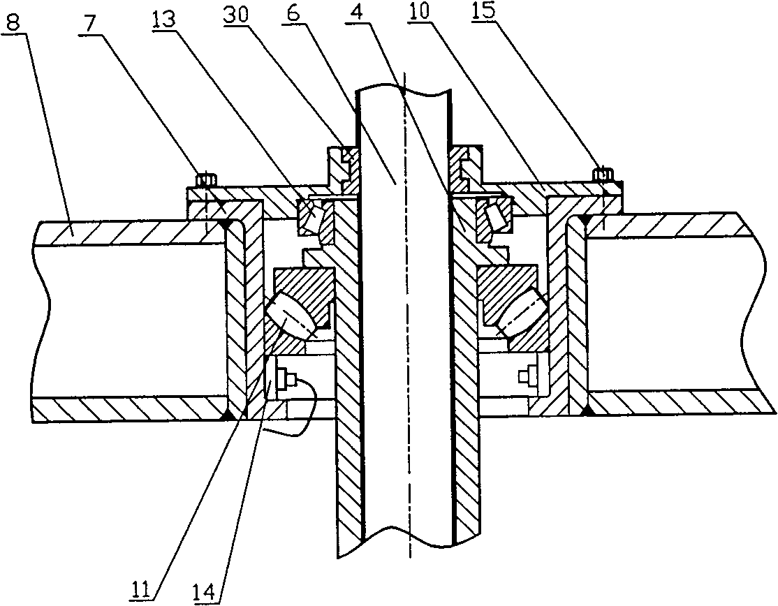 Full electrodynamic mould locking device of rubber injection machine