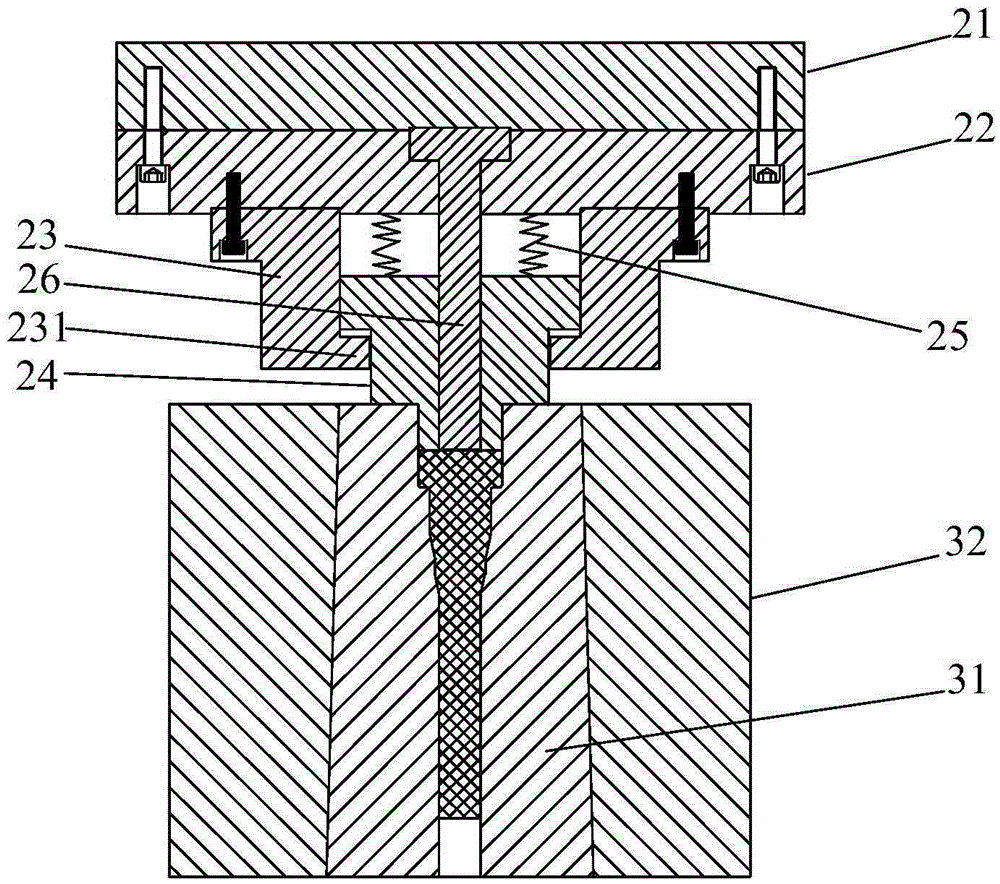 Die for pre-forming inner holes of deep-hole shaft parts, method for forming inner holes and forming process of deep-hole shaft parts