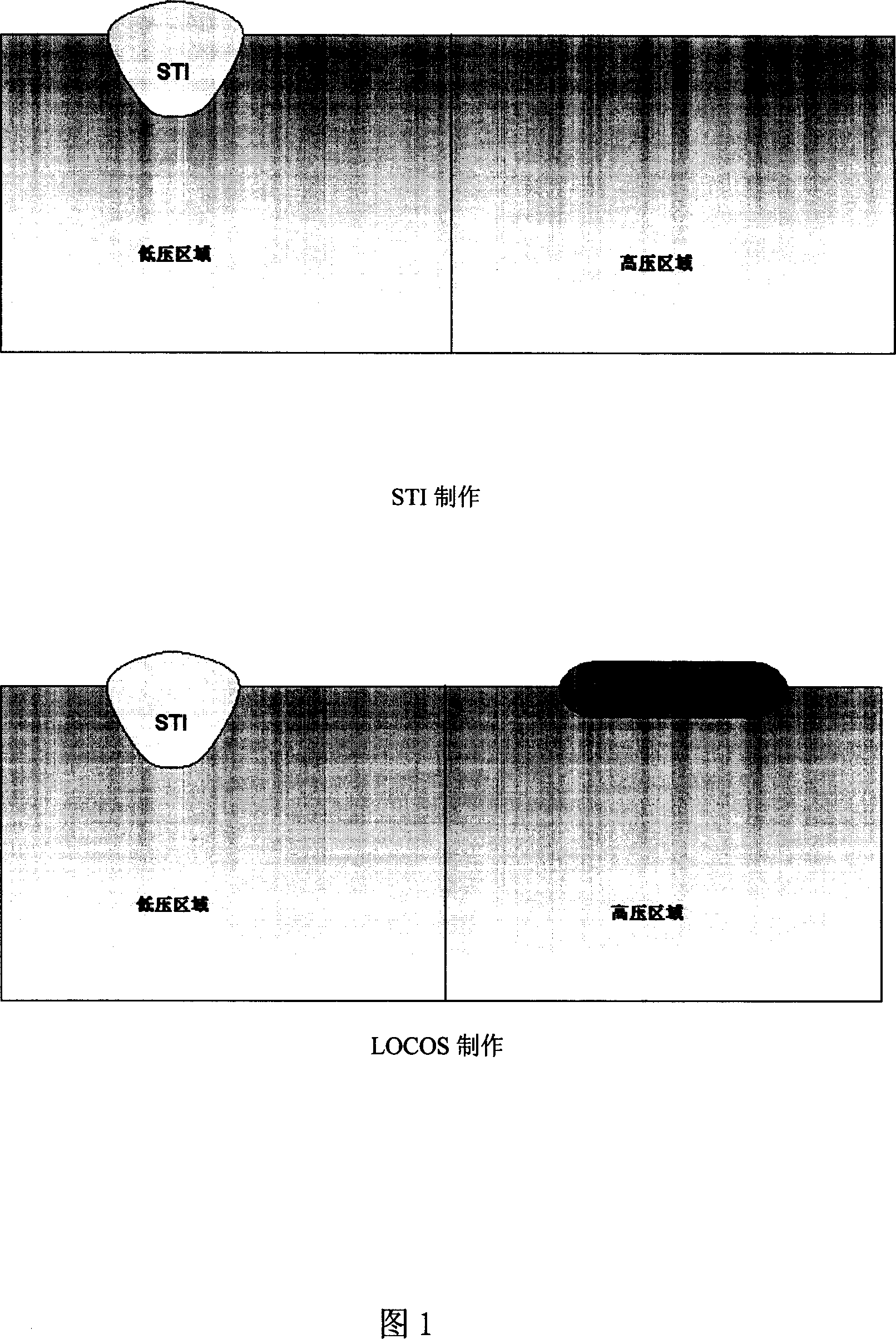 Device isolation structure used for high pressure manufacturing process and its manufacturing method