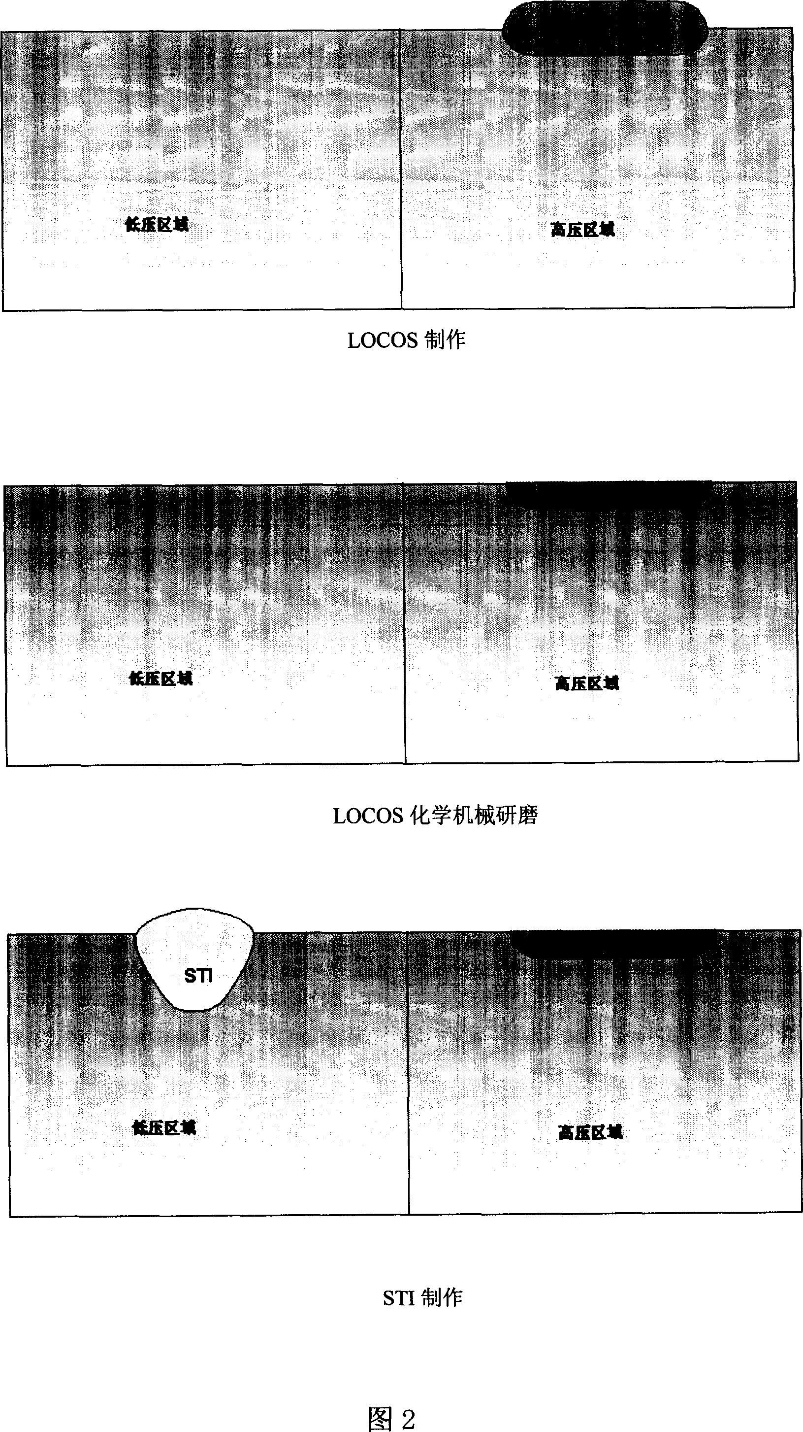 Device isolation structure used for high pressure manufacturing process and its manufacturing method