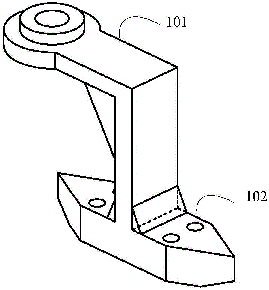 Rope threading device and system for endless rope winch