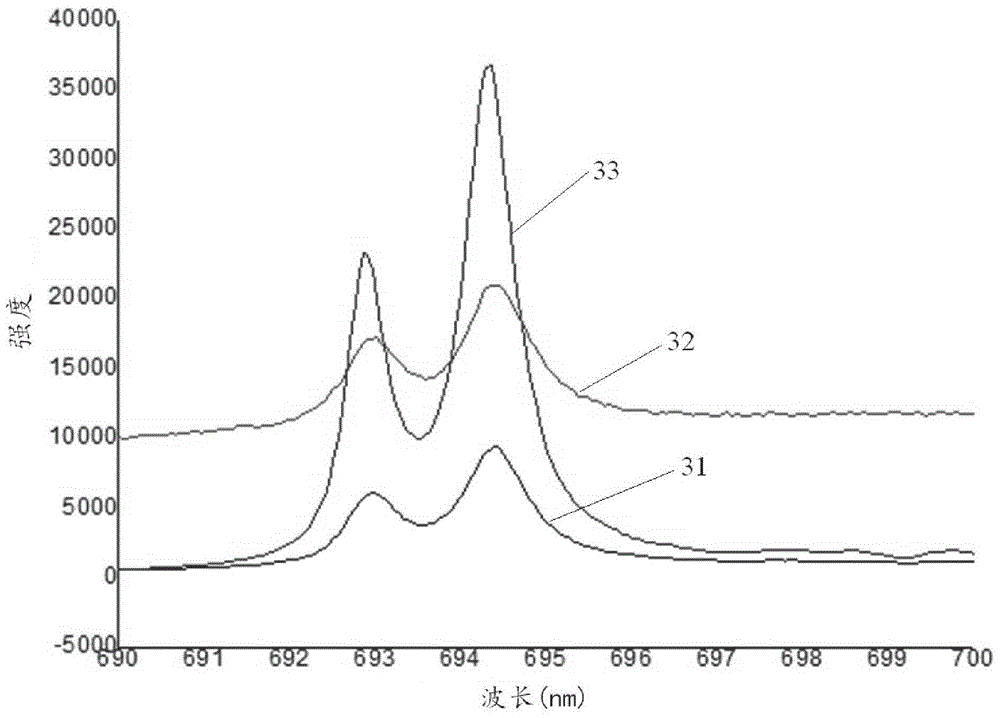 Particle beam image coating used for spallation neutron source and preparation method of particle beam image coating