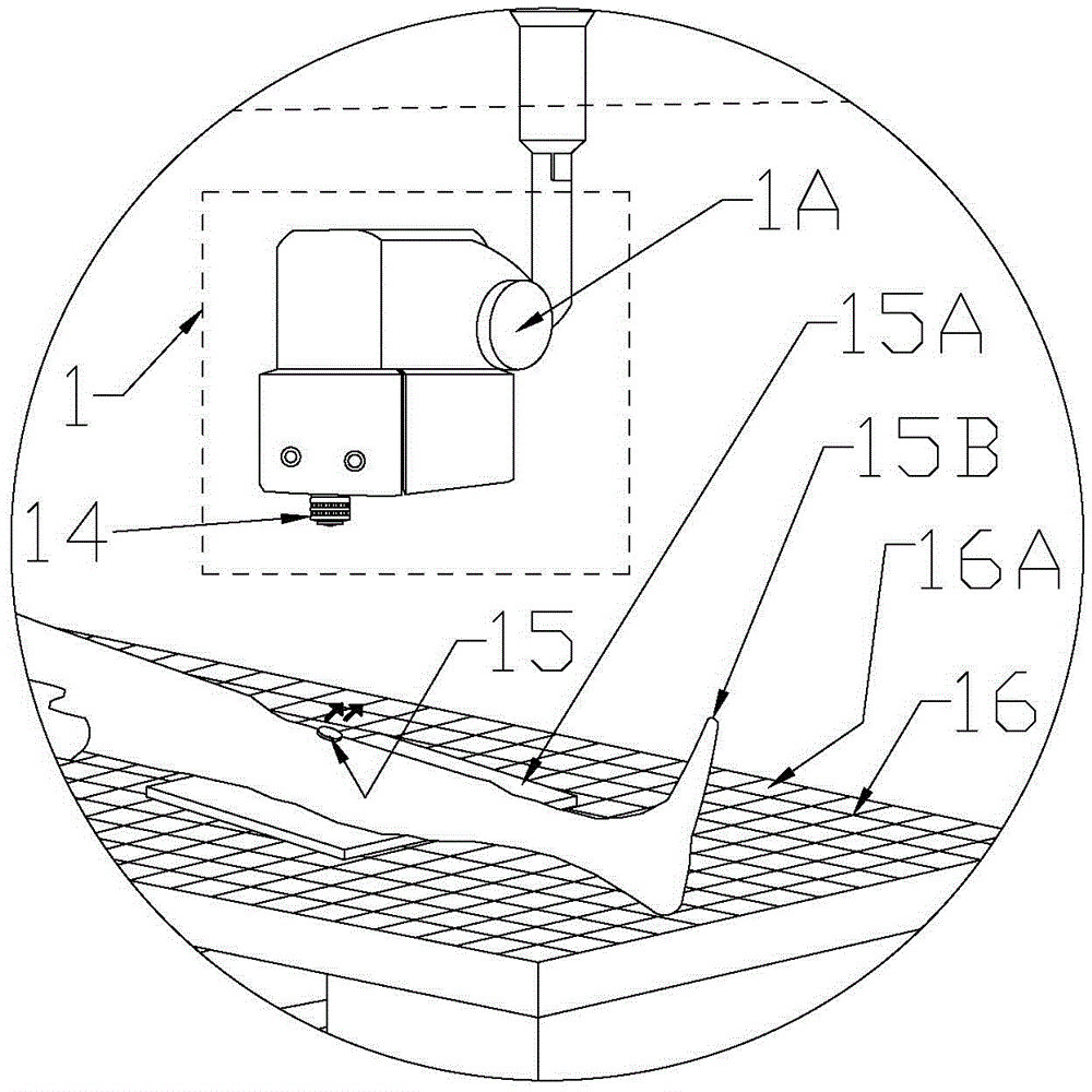 A medical x-ray machine for visual measurement, automatic tracking, positioning and photography