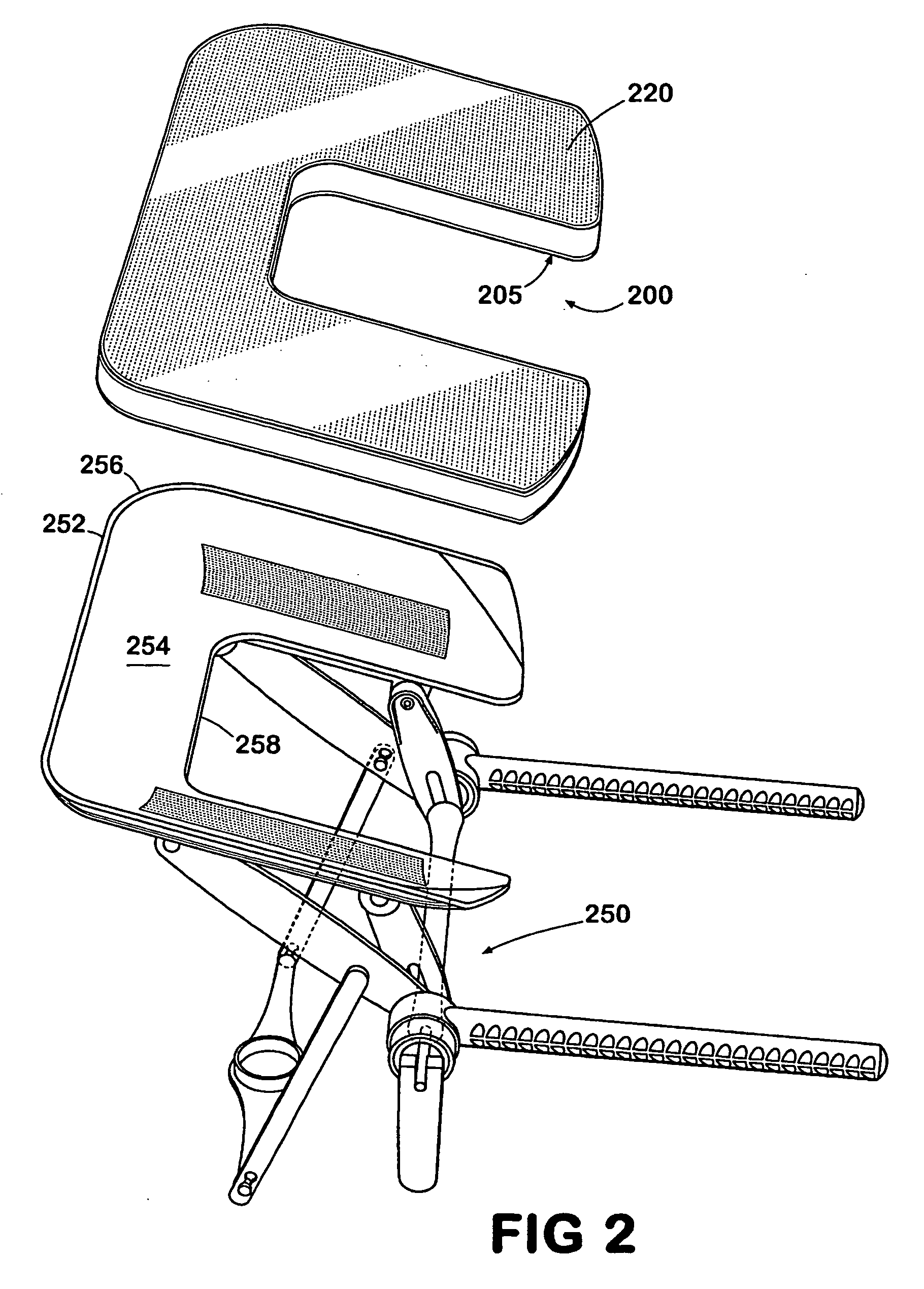Adjustable head-support for therapy tables