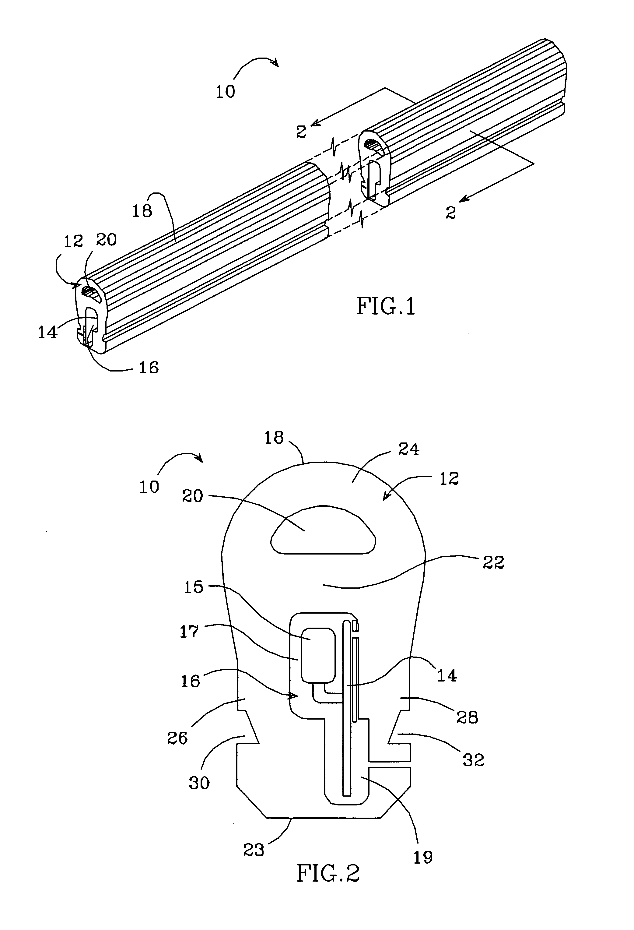 Flexible perimeter lighting apparatus
