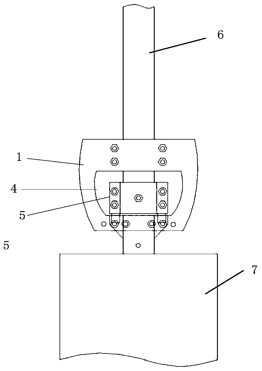 Maintenance tool method for replacing hoop of ALSTOM isolating switch without power failure