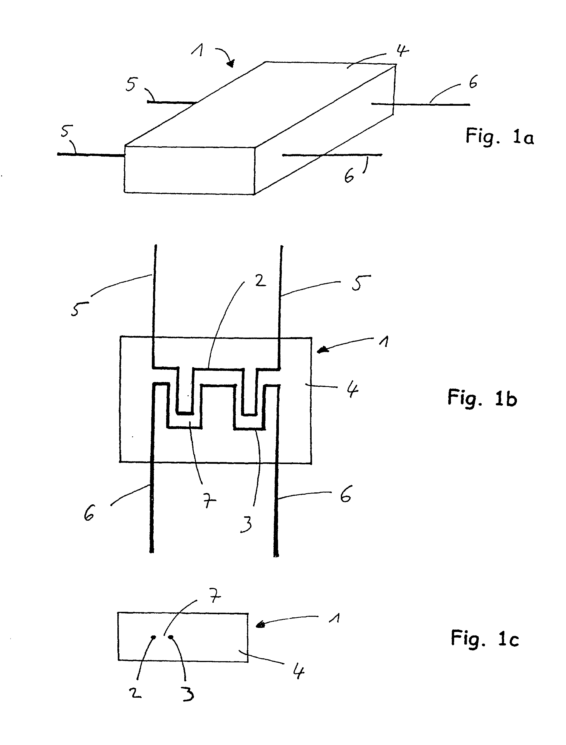 Heatable gas sensor and method for the production thereof