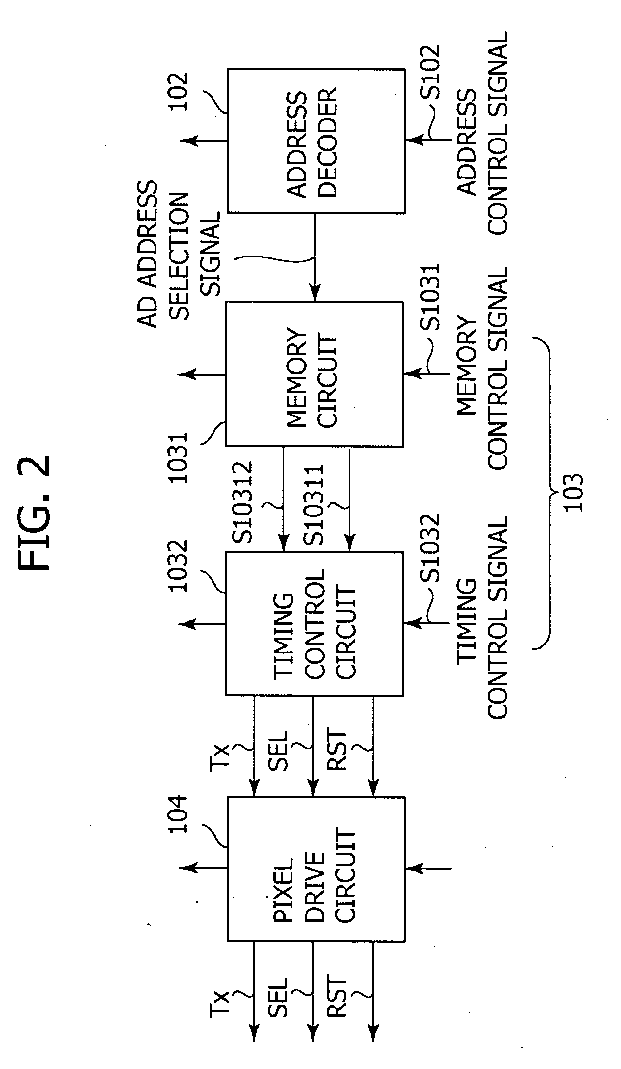 Pixel drive circuit, image capture device, and camera system