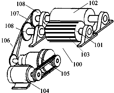 Glass bottle head breaking and separating system