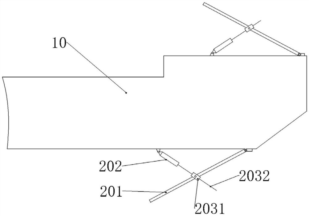 Air guide and vibration suppression system for long-span bridge