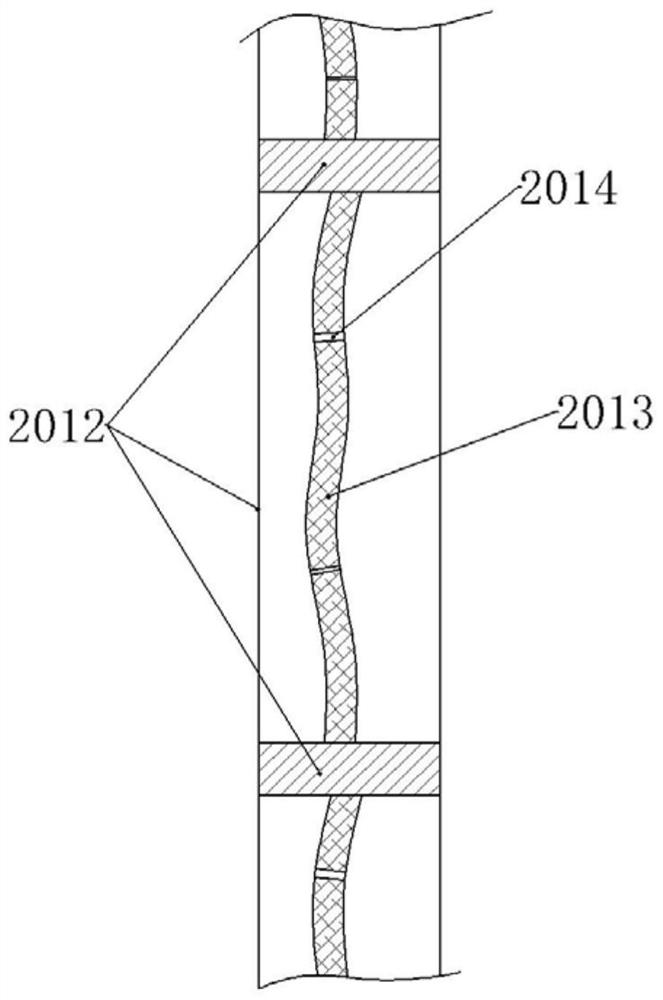 Air guide and vibration suppression system for long-span bridge