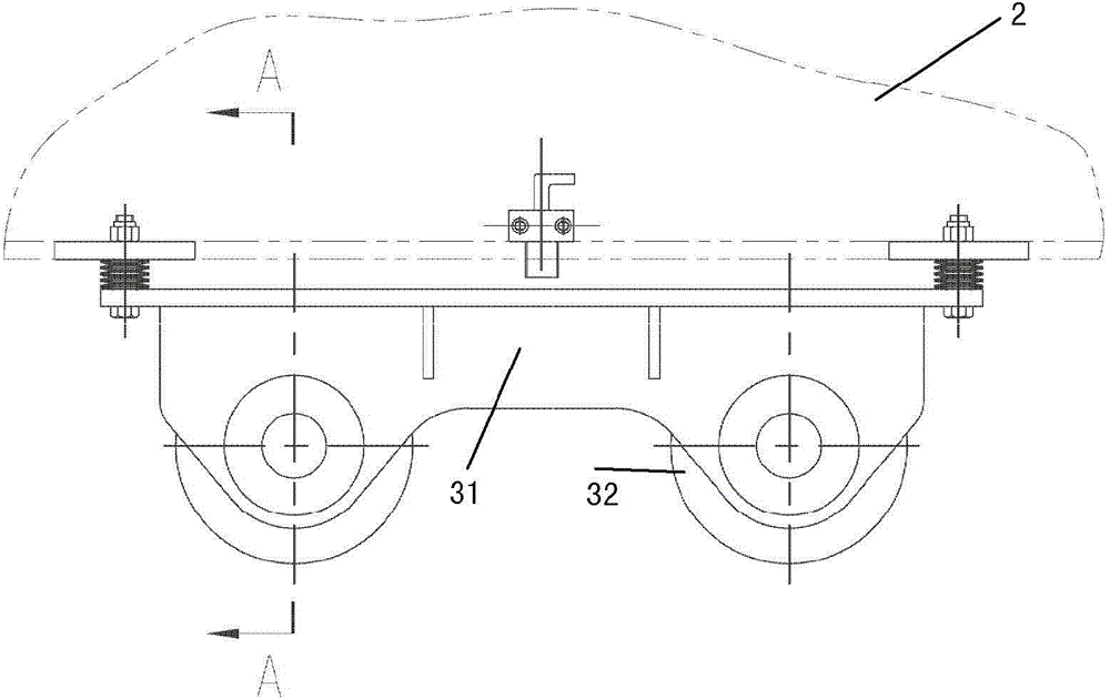 Single pipe lifting appliance device