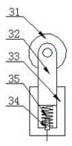 Intermittent energy-saving wire winding system of copper upcasting continuous casting machine