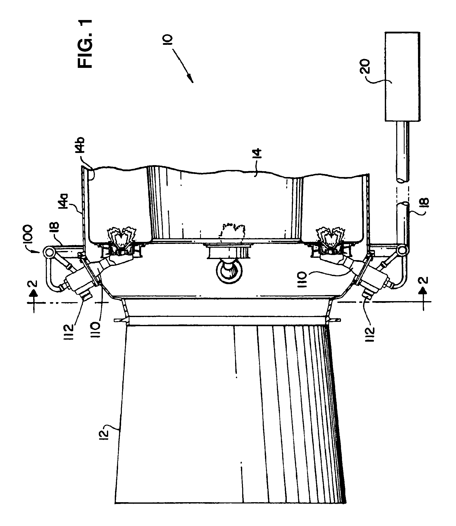 Variable amplitude double binary valve system for active fuel control
