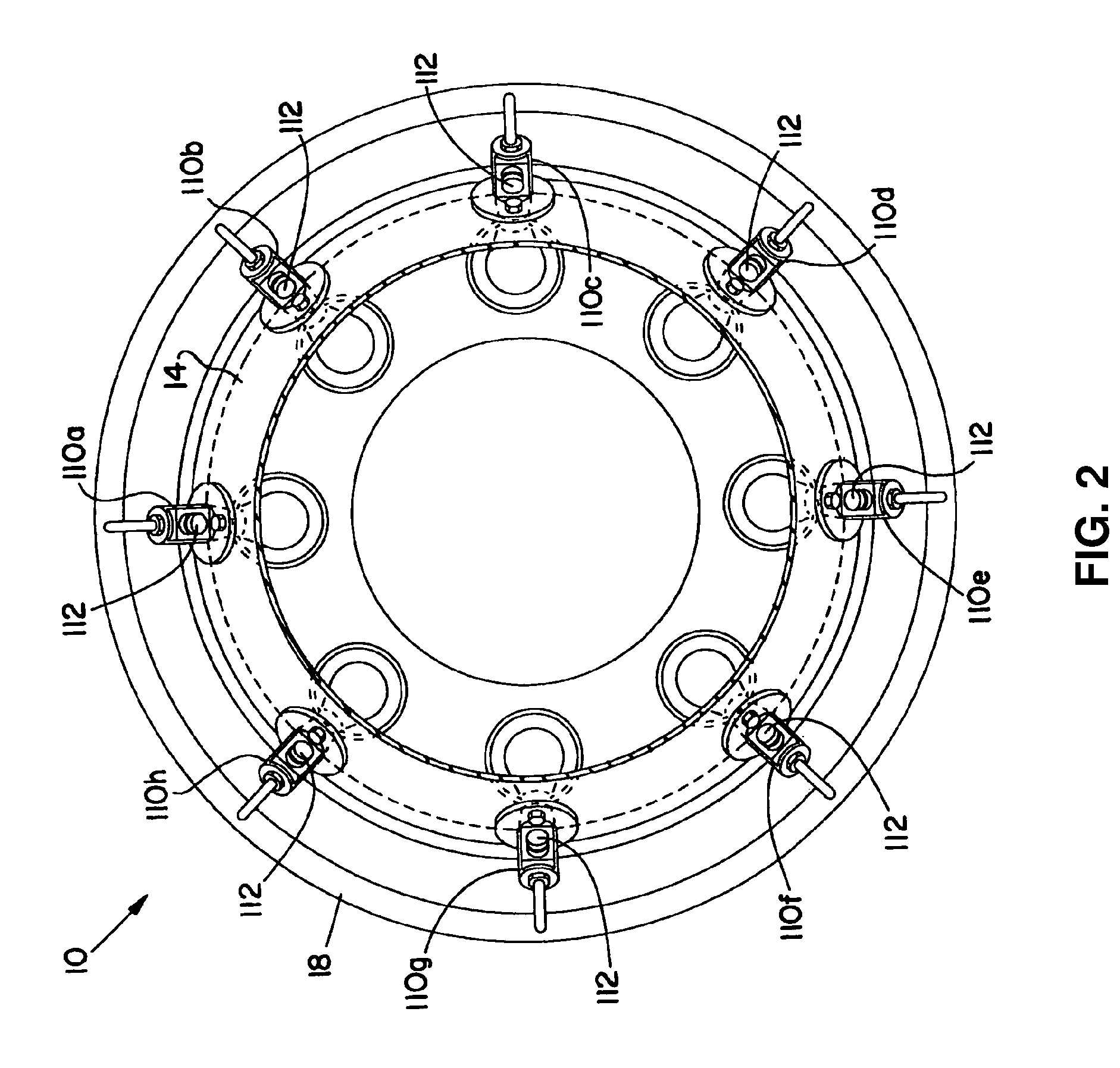 Variable amplitude double binary valve system for active fuel control