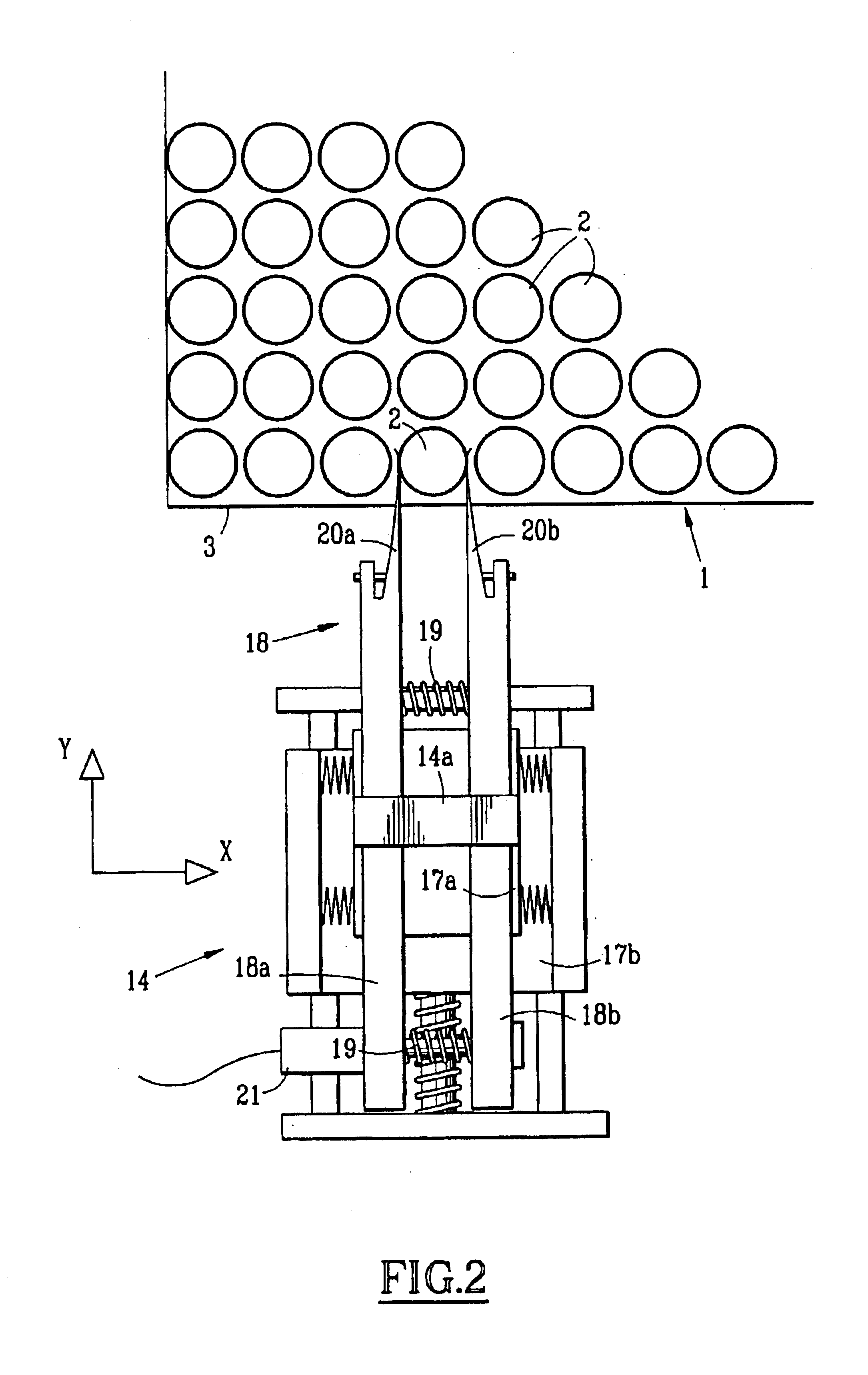 Method and device for measuring the diameter of a peripheral rod in a fuel assembly of a nuclear reactor