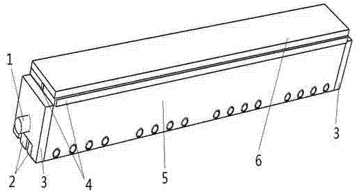 Magnetic track breaker with composite working of permanent magnet and electromagnet