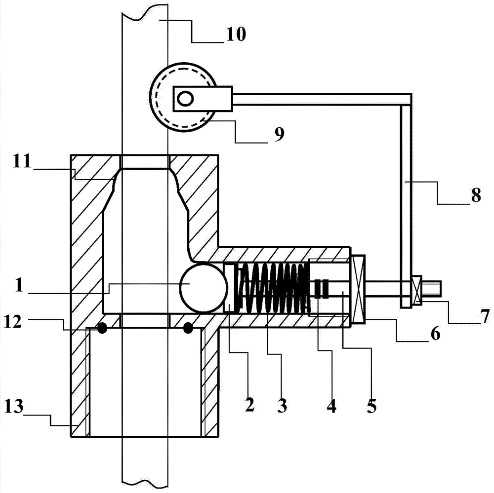 A wellhead blowout prevention device