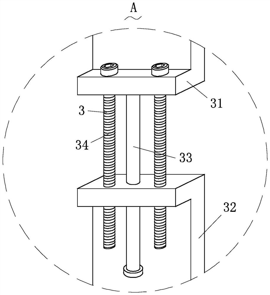 Stable alignment installation equipment for 10 kv switch cabinet installation