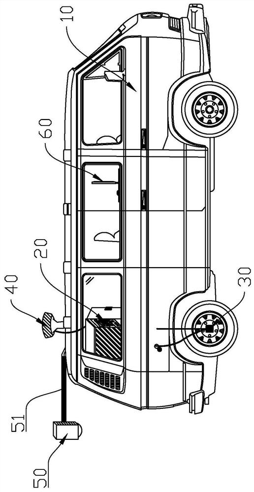 Vehicle-mounted bridgehead bumping detection and analysis system and method