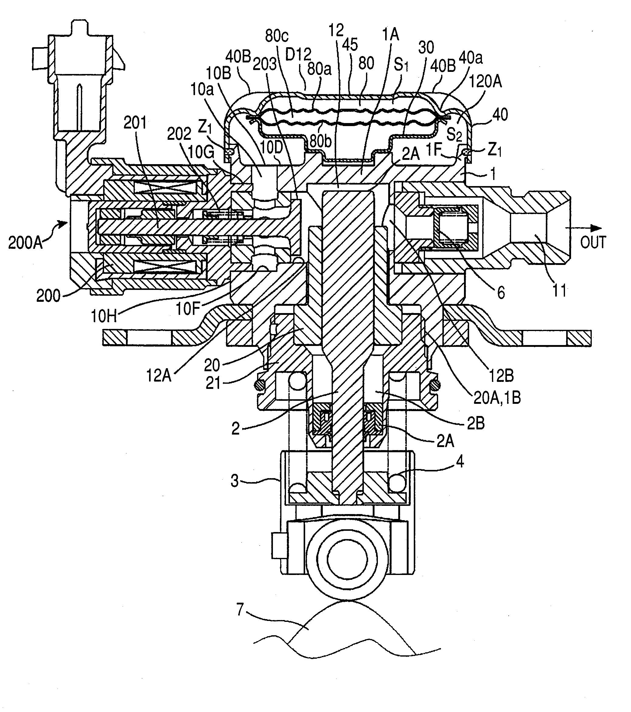 Fluid Pressure Pulsation Damper Mechanism and High-Pressure Fuel Pump Equipped with Fluid Pressure Pulsation Damper Mechanism